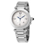 Cartier Pasha Automatic Silver Dial Men's Watch