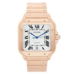 Cartier Santos De Cartier Silver Dial Men's Watch