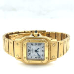 Cartier Santos Galbee Automatic Silver Dial Ladies Watch - Image 3