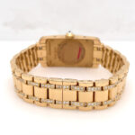Cartier Tank Americaine Quartz Diamond Brown Dial Ladies Watch - Image 6