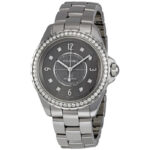 Chanel J12 Chromatic Diamond Grey/Titanium Dial Unisex Watch