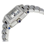 Chopard Happy Sport Square Diamond White with 5 floating Diamonds Dial Ladies Watch - Image 3