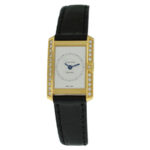 Concord Delirium Quartz Diamond Black Dial Ladies Watch