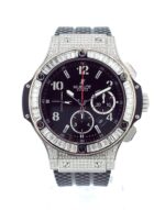 Hublot Big Bang Chronograph Diamond Black Dial Men's Watch