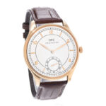 IWC Vintage Portuguese Silver Dial Men's Watch - Image 4