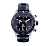 Jaeger LeCoultre Master Compressor Chronograph Black Dial Men's Watch