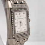 Jaeger LeCoultre Reverso Hand Wind Diamond Silver Dial Ladies Watch - Image 5