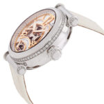 Milus Merea Mother of Pearl Dial Automatic Tri-Retrograde Ladies Watch - Image 4