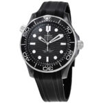 Omega Seamaster Black Dial Men's Watch - Image 5