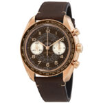 Omega Speedmaster Chronograph Hand Wind Brown Dial Men's Watch
