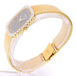Patek Philippe Vintage Hand Wind Diamond Blue Dial Ladies Watch - Image 6