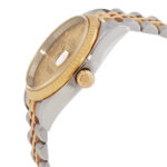Rolex Pre-owned Oyster Perpetual Automatic Chronometer Champagne Dial Men's Watch - Image 4