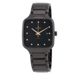 Rado Automatic Diamond Black Dial Unisex Watch