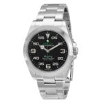 Rolex Air-King Automatic Black Dial Men's Oyster Watch