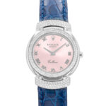 Rolex Cellini Quartz Diamond Pink Dial Ladies Watch