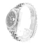 Rolex Datejust 36 Automatic Chronometer Black Dial Men's Watch - Image 6