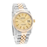 Rolex Datejust 36 Automatic Chronometer Champagne Dial Men's Watch - Image 7