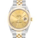 Rolex Datejust 36 Automatic Chronometer Champagne Dial Men's Watch