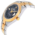 Rolex Datejust 41 Slate Dial Automatic Men's Steel and 18kt Yellow Gold Oyster Watch 126303GYRO - Image 4