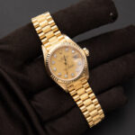 Rolex Datejust Automatic Chronometer Diamond Champagne Dial Ladies Watch - Image 4