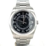 Rolex Oyster Perpetual Automatic Black Dial Men's Watch