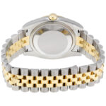 Rolex Oyster Perpetual Datejust 36 Champagne Dial Stainless Steel & 18K Yellow Gold Jubilee Bracelet Automatic Watch - Image 3