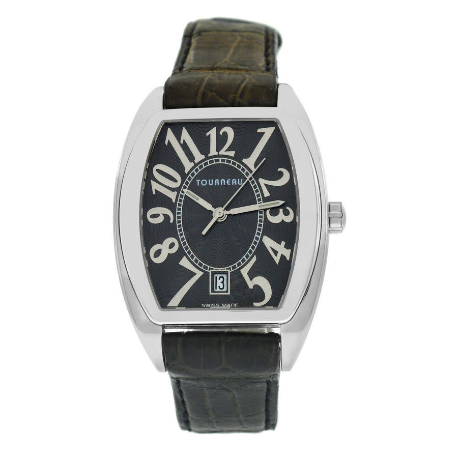 preowned-tourneau-super-oro-automatic-grey-dial-unisex-watch-ca40702892a-ca40702892a (1) Tourneau Super Oro Automatic Grey Dial Unisex Watch - Image 1