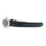Tourneau Super Oro Round Quartz Diamond Black Dial Ladies Watch - Image 5